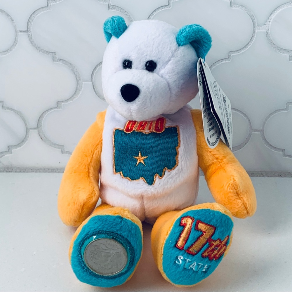 Limited Treasures Ohio State Quarter Bear #17
